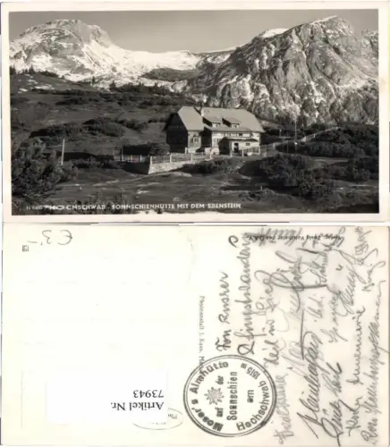 73943,Hochschwab Sonnschienhütte Aflenz Seewiesen