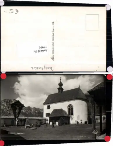 73996,Tragöss Oberort Partie bei Kirche pub Lenz 2123