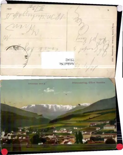 75142,Mürzzuschlag Seltene Frühe Ansicht 1913