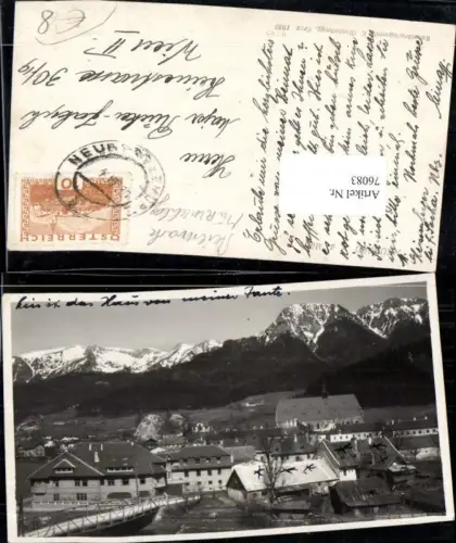 76083,Foto AK Neuberg a.d. Mürz Ortsansicht