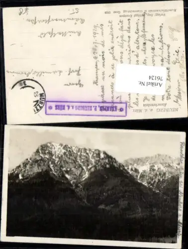 76124,Neuberg a.d. Mürz der Rauchenstein Stempel Krampen P. Neuberg a.d. Mürz