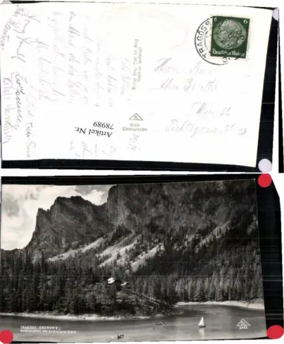 78989,Tragöss Oberort Grüner See Gasthaus 1939