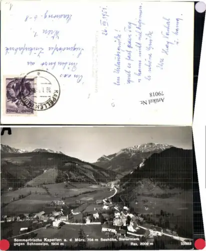 79018,Sommerfrische Kapellen a.d. Mürz Ledermann 33532
