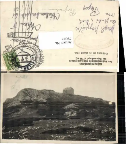 79025,Schneealpenhaus Schauerkogel Kapellen a.d. Mürz