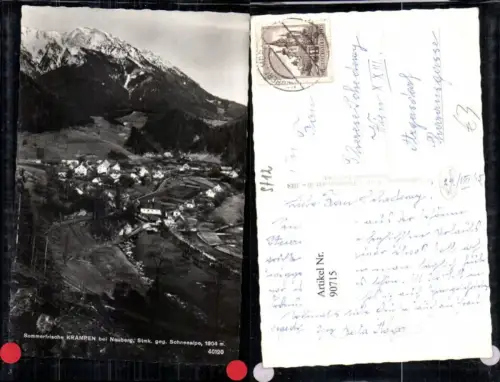 90715,Sommerfrische Krampen bei Neuberg gegen Schneealpe