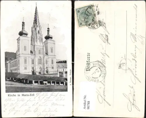 90788,Kirche in Marizell Detailansicht
