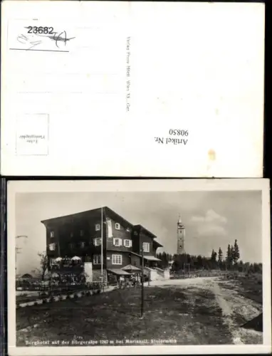90850,Mariazell Berghotel auf der Bürgeralm Detailansicht