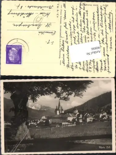 90886,Mariazell Ortsansicht