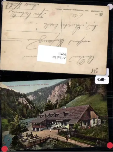 90901,Fölz bei Aflenz Gasthaus zum Schwabenbartl Detailansicht