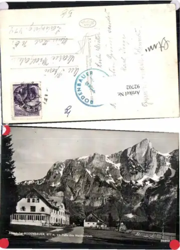 92702,Hotel Bodenbauer b. Aflenz Hochschwab