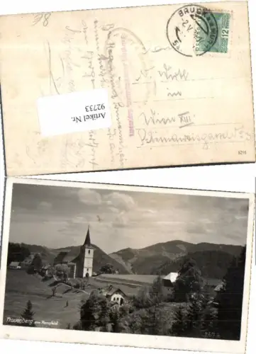 92733,Frauenberg am Rennfeld Bruck a.d. Mur 1930