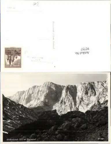 92757,Hochschwab b. Aflenz Thörl