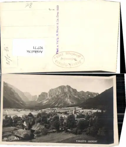 92771,Tragöss Oberort Tragös Totale 1923