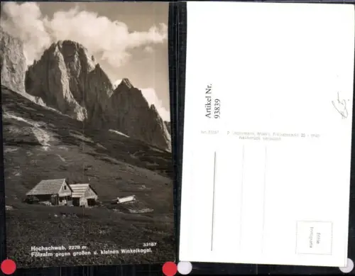93839,Hochschwab Fölzalm Aflenz