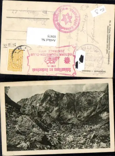 93975,Foto AK Hochschwab Südwand Weichselboden