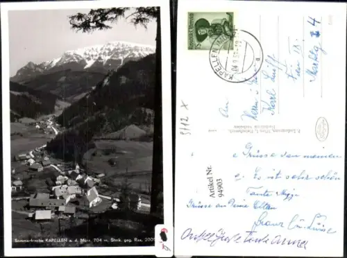 94903,Sommerfrische Kapellen a.d. Mürz Mürzzuschlag