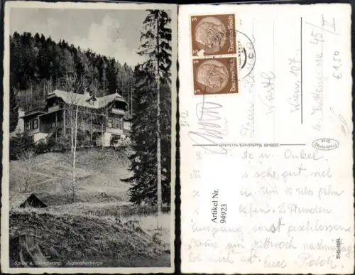 94923,Spital am Semmering Jugendherberge