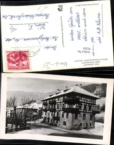95203,Foto AK Spital am Semmering Hotel Hirschenhof Detailansicht