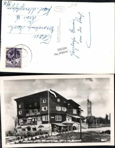 105202,Bürgeralpe Hotel bei Mariazell Maria Zell berghotel