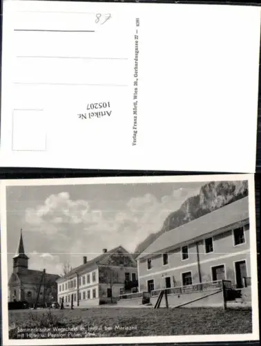 105207,Wegscheid bei Mariazell Halltal Gasthaus Puhm
