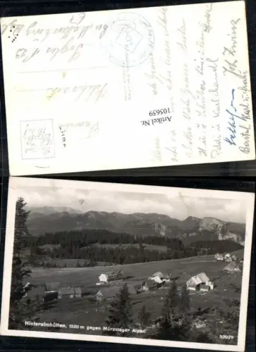105659,Hinteralmhütten bei Neuberg a.d. Mürz