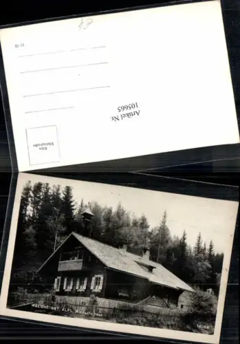 105665,Waldheimat Alpl Krieglach Rosegger Haus