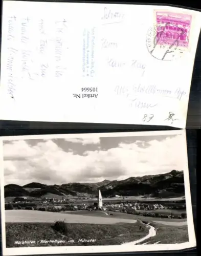 105664,Mürzhofen Allerheiligen im Mürztal Wegansicht