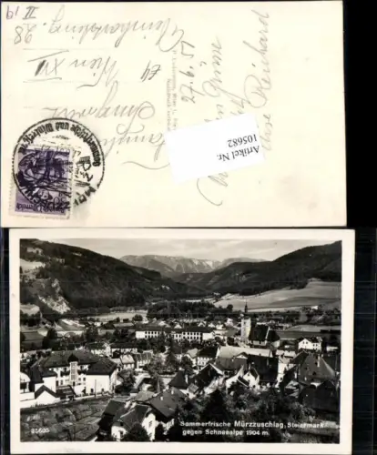 105682,Mürzzuschlag m. Schneealpe