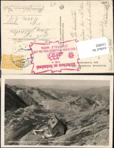 116802,Hochschwab Schiestlhaus Ennstaler Aflenz Seewiesen