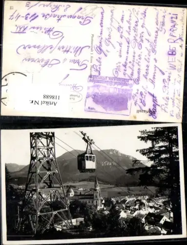118688,Mariazell Ansicht m. Seilbahn Gondel