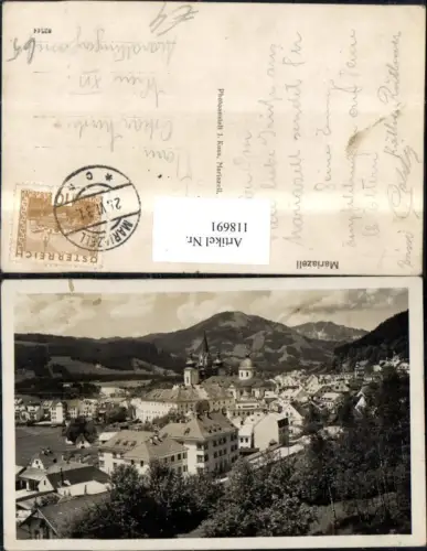 118691,Mariazell Ansicht 1931