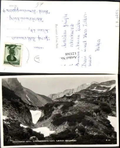 123368,Hochschwab Voisthalerhütte Südwand Aflenz