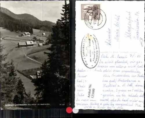 123600,Gasthaus Labenbacher Fadental bei Mariazell Walstern Walster