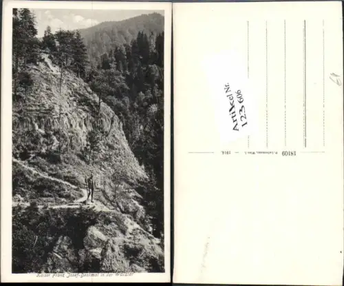 123606,Walster bei Mariazell Kaiser Franz Josef Denkmal