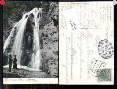 123607,Mariazell Walster Grünau Marienfall Wasserfall