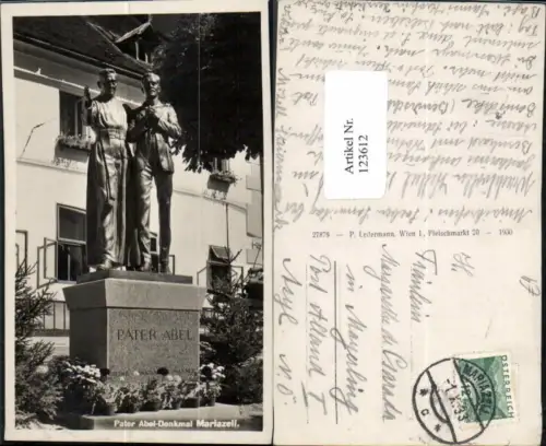 123612,Mariazell Pater Abel Denkmal