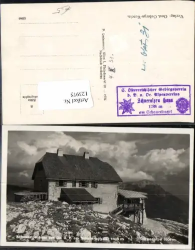 123975,Schneealpenhaus b. Mürzzuschlag