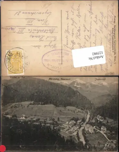 123982,Mürzsteg Totale 1924