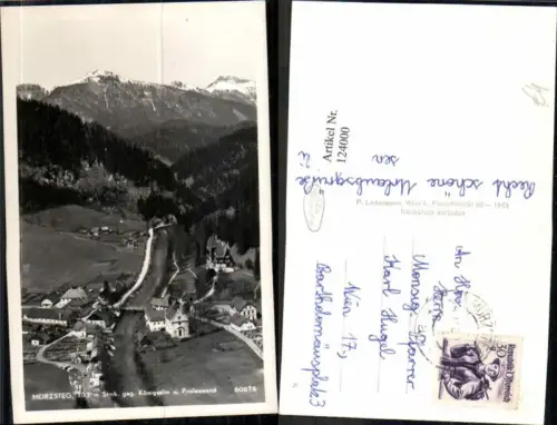 124000,Mürzsteg gegen Königsalm 1945