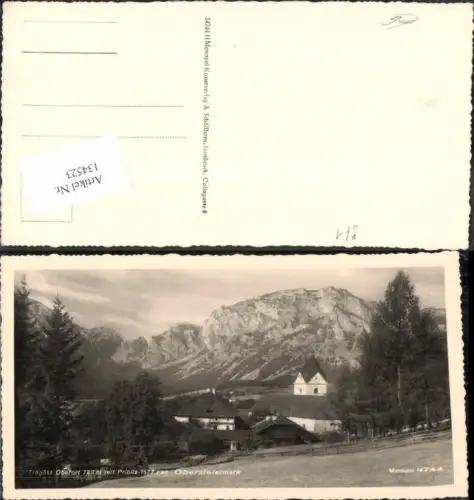 134523,Tragöss Oberort Ortsansicht 1935