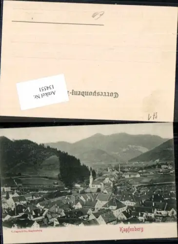 134551,Kapfenberg Partie um 1900