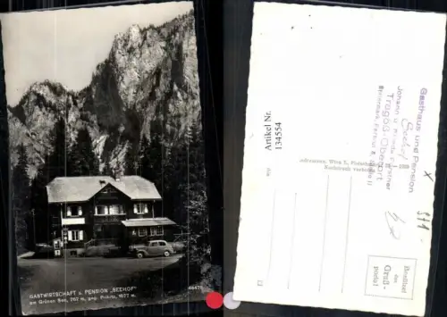 134554,Gasthaus Seehof bei Tragöss Oberort