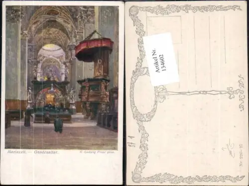 134602,Karl Ludwig Prinz Mariazell Gnadenaltar