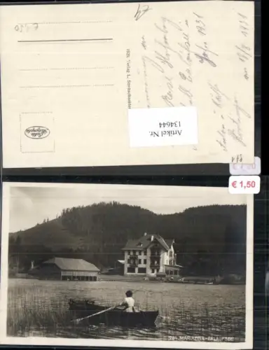 134644,Mariazell Erlaufsee Mitterbach Boot Hotel Herrenhaus