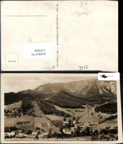 135044,Altenberg a.d. Mürz Schneealpe Kapellen a.d. Mürz