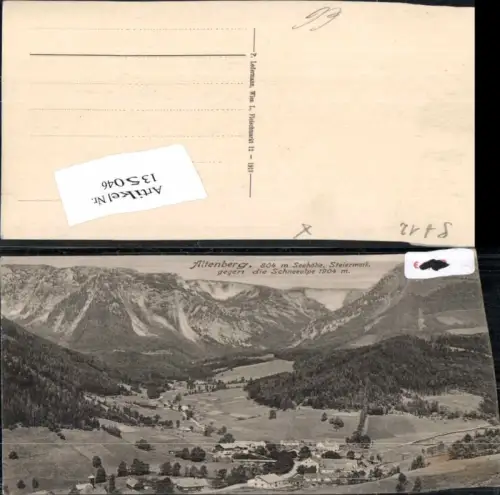 135046,Altenberg a.d. Mürz Kapellen a.d. Mürz 1915
