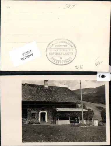 135056,Gasthaus Radwirtshaus a.d. Hohen Veitsch Mitterdorf