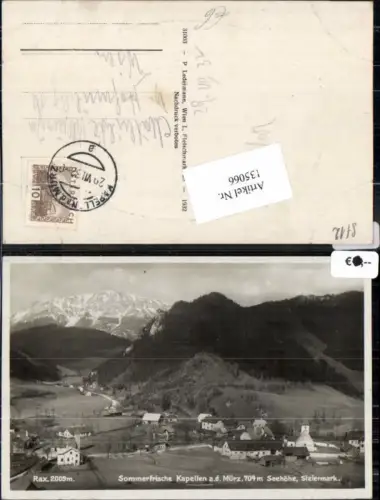 135066,Kapellen a.d. Mürz 1932
