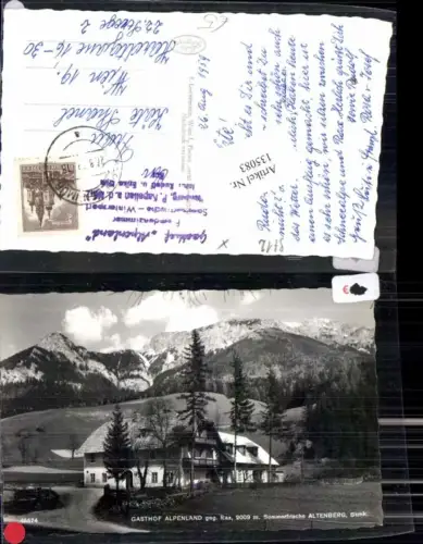 135083,Gasthaus Alpenland Altenberg a.d. Mürz Kapellen