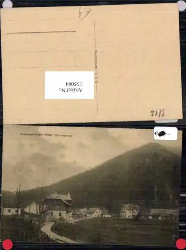 135084,Frein a.d. Mürz Mürzursprung Wegansicht 1915